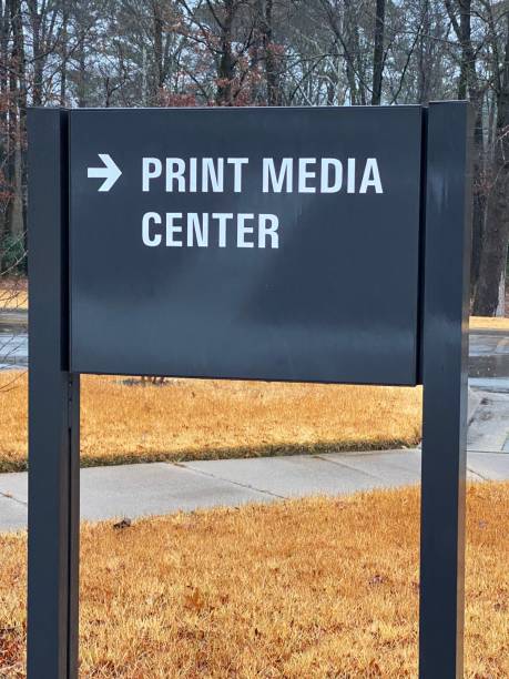 istock Print Media Center sign 1299503592