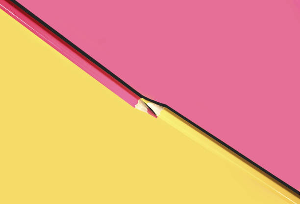 istock yellow and pink pencils 1299522443