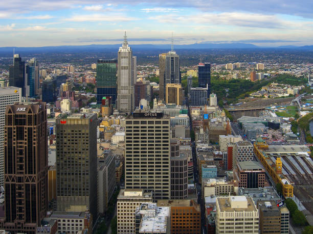 istock Central Business District - Melbourne, Australia 1299531232