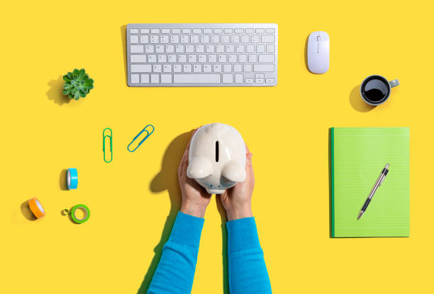 istock Person holding a piggy bank 1299531506