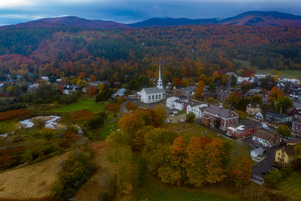 istock Stowe Community Church - Vermont 1299531612