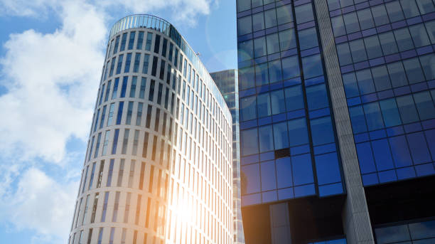 istock Concept for real estate and corporate construction.. 1299547979
