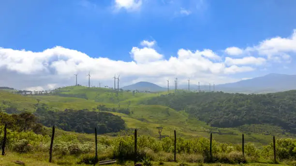 Photo of The Ambewela Aitken Spence Wind Farm is small wind farm in Ambewela