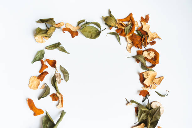 istock Orange decoration；Dried oranges and peel 1299567013