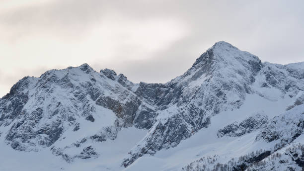 istock Chiareggio mounting ridge in winter 1299572966