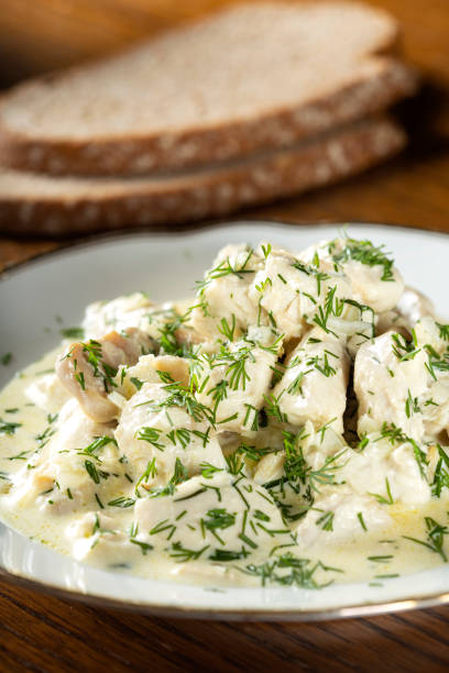 istock Stew made from chicken meat and cream 1299581986