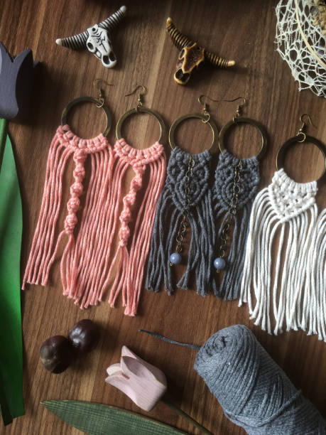 istock Macrame home decor wall hanging handmade photo 1299589916
