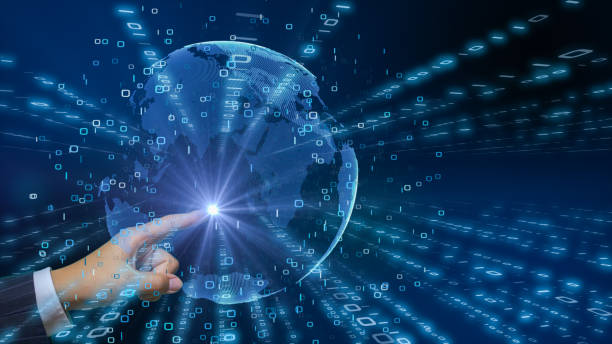 istock 5G and AI technology, Global communication network concept. Business graph. Global business. 1299596480