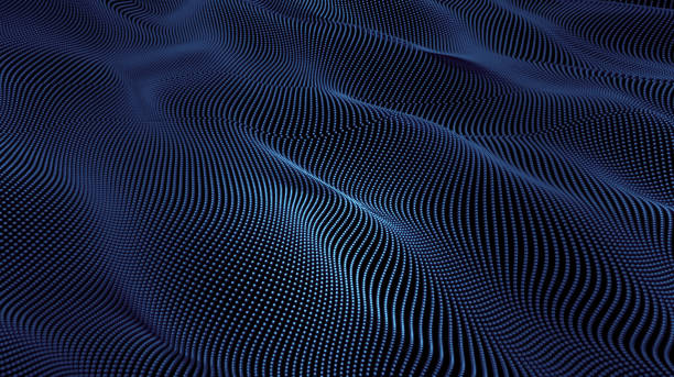 istock Abstract polygonal space low poly dark background with connecting dots and lines. Connection structure. Science background. Futuristic polygonal background. 3d illustration