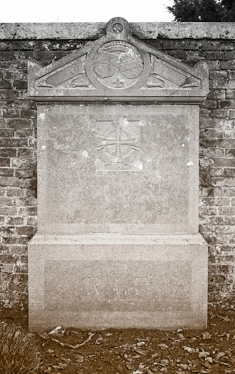 Old Tombstone (bluestone, 19th century,