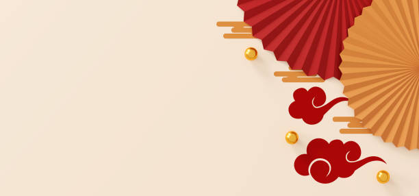 istock happy chinese new year banner design. space for text. 3D illustration 1299613814