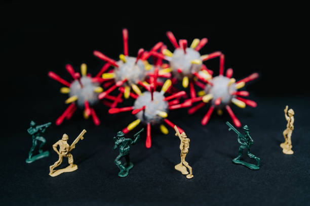 istock Army men fight coronavirus 1299619126