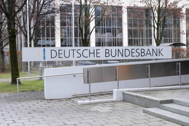 德意志聯邦銀行標誌 慕尼克 - deutsche bank 個照片及圖片檔