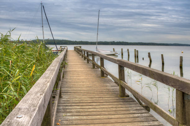 Jetty to lake Ratzeburg.