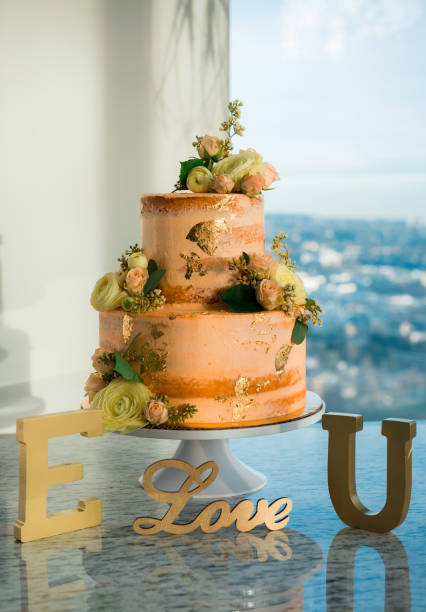 Wedding cake for the love