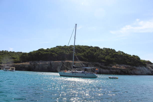 istock Boat in the sea 1299631801