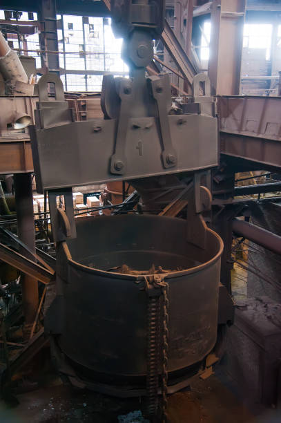 istock Old abandoned metallurgical plant 1299637197