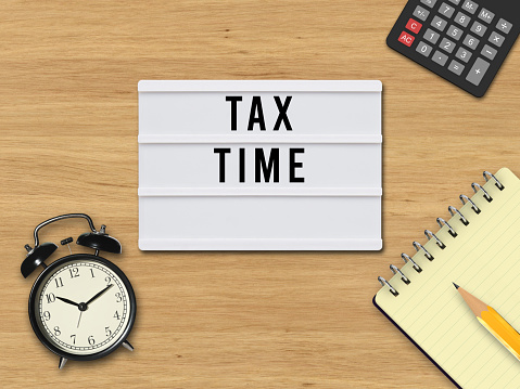 Tax time reminder deadline