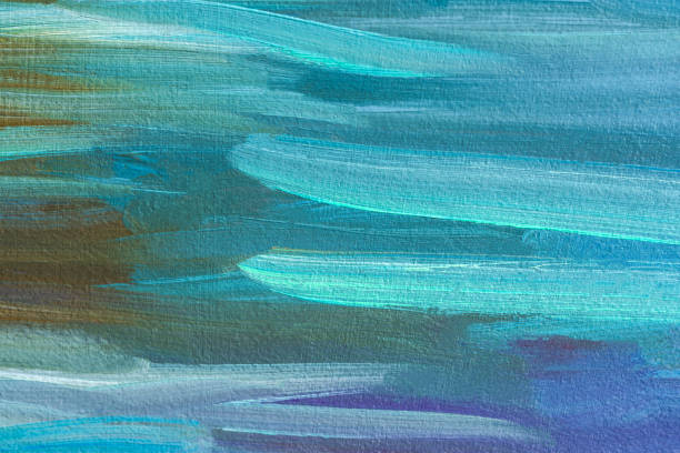 istock Abstract multi-colored background with oil paint . Hand-made textured background for signage and banners. 1299649896