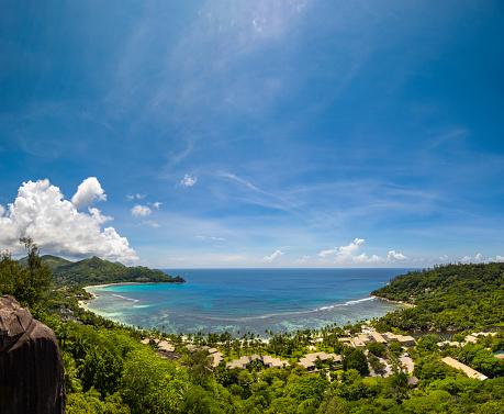 The Seychelles is an archipelago of 115 islands in the Indian Ocean, off East Africa. It's home to numerous beaches, coral reefs and nature reserves, as well as rare animals such as giant Aldabra tortoises.
