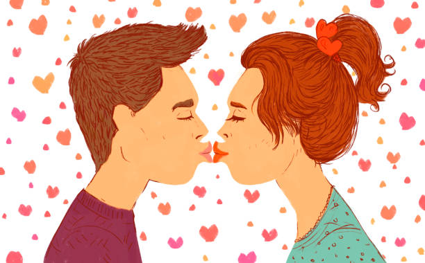109 First Kiss Illustrations & Clip Art - iStock | First kiss kids, First kiss college, Young couple first kiss 109 First Kiss Illustrations & Clip Art - iStock | First kiss kids, First kiss college, Young couple first kiss