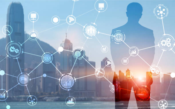 istock Organizational structure of the company. Business concept. 1299652942