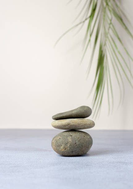 istock Advertising podium for cosmetics from natural stones 1299660966