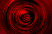 Abstract Circle Red Neon Pattern Speed Traffic Lights Blurred Motion Background Swirl Spiral Ring Texture Digitally Generated Image