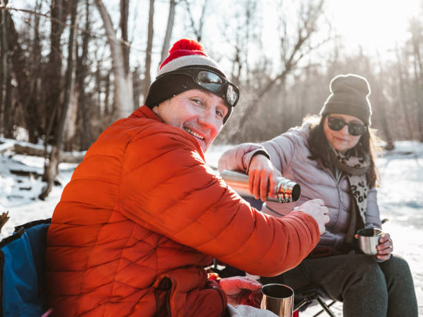 istock Mature couple taking a break outdoors 1299672554