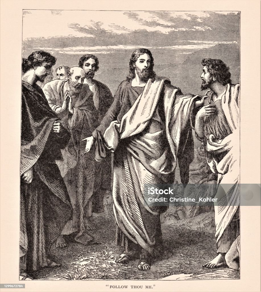 Jezus Met Discipelen Stockvectorkunst En Meer Beelden Van Jezus Christus -  Jezus Christus, Apostel, Christendom - Istock