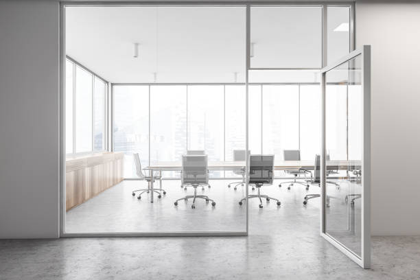istock Office meeting room in business centre 1299675742