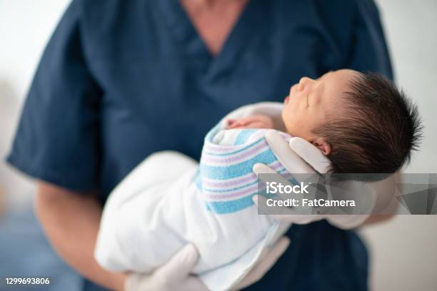 A New Life Stock Photo - Download Image Now - Newborn, Baby - Human Age, Nurse