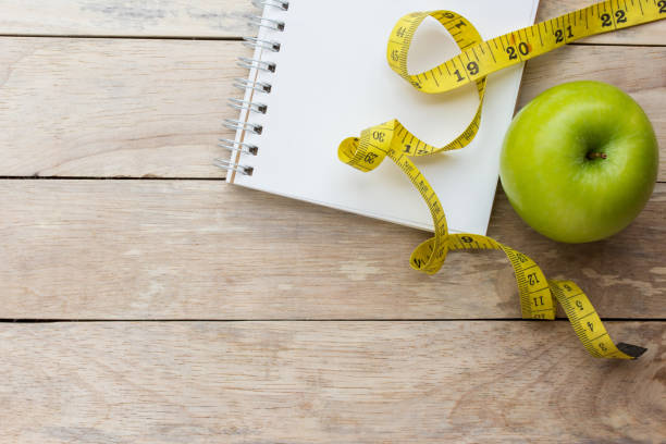 istock Healthy lifestyle concept with apples 1299711839
