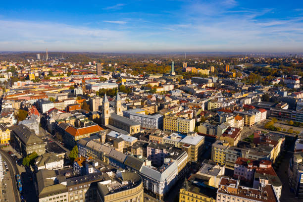 istock Cityscape of Ostrava, Czech Republic 1299714627