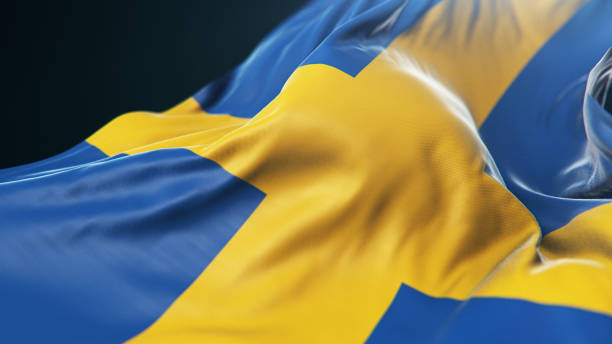 istock National Flag of Sweden 1299729392