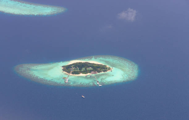 istock Aerial View Of The Maldives 1299734031