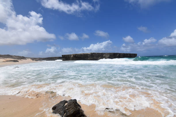 istock The Morro A Large Coastal Rock Formation in Aruba 1299749330