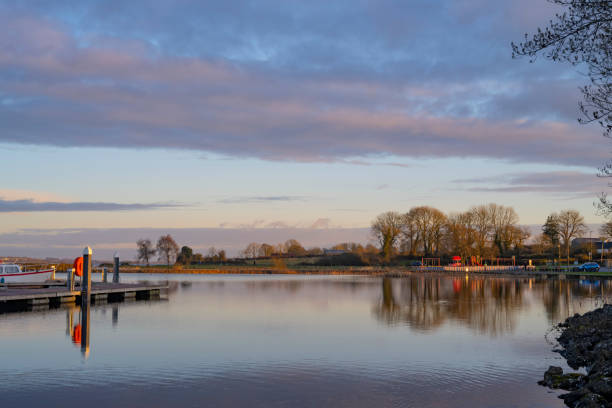 istock Sunset at Portrunny Bay, Roscommon, Ireland 1299761422
