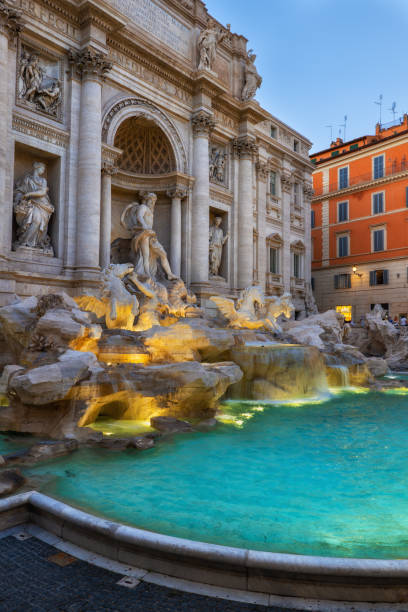 istock Trevi Fountain at Dusk in Rome 1299761764