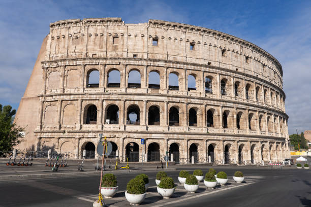 istock Colosseum Ancient Flavian Amphitheatre In Rome 1299762448
