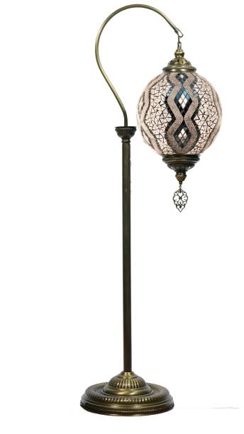 istock traditional handmade mosaic lamp on white background 1299764085