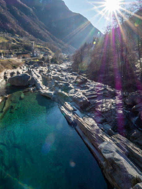 istock Verzasca valley in winter 1299764711