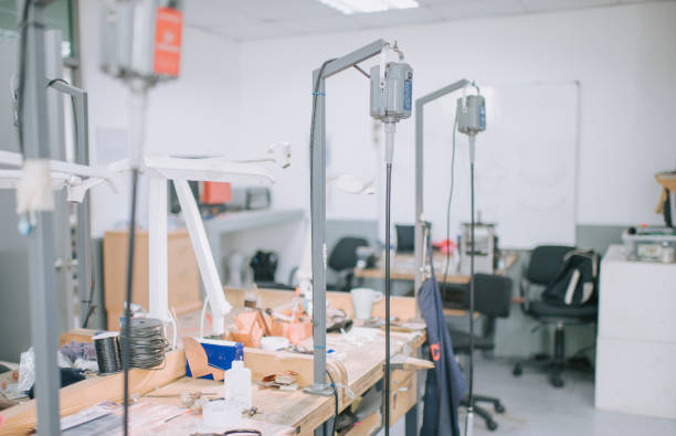 istock workshop studio in college for jewelry design art and craft course wooden table and work tool 1299764718