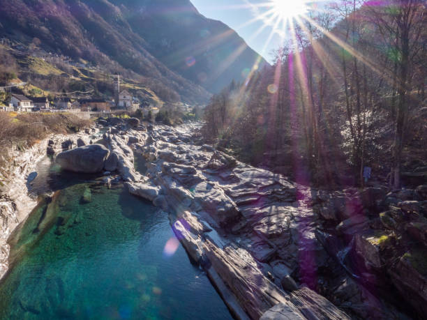 istock Verzasca valley in winter 1299764830