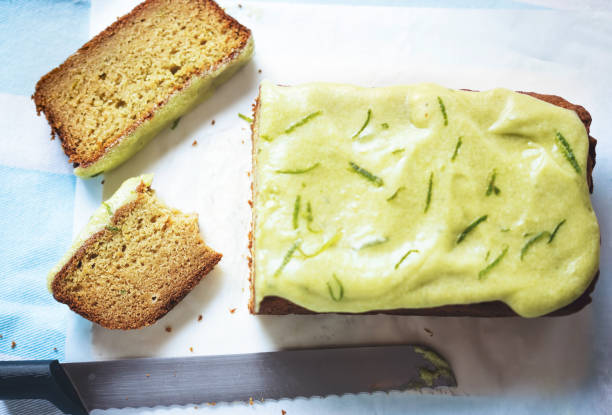 istock Avocado lime zesty loaf cake 1299766180