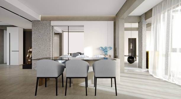 istock 3D Render of Living room 1299767810