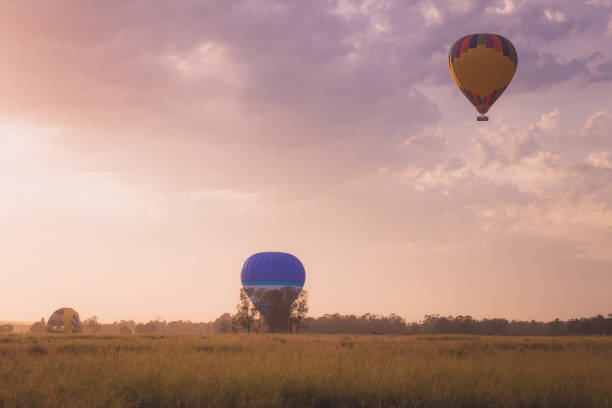 istock Hunter Valley Hot Air Balloons, NSW 1299768171