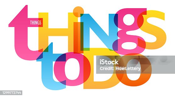 istock THINGS TO DO colorful typography banner 1299772744