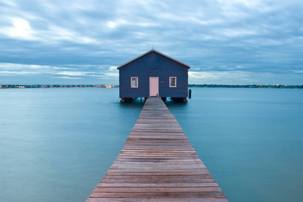 istock Crawley Edge Boatshed in Australia 1299782493