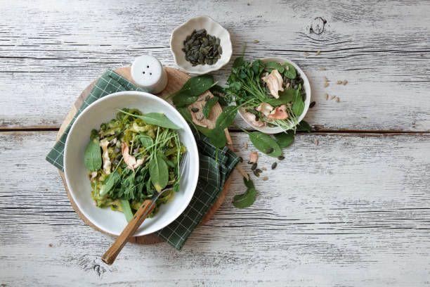 istock Vegan Gluten-Free Creamy Avocado Pasta 1299807099